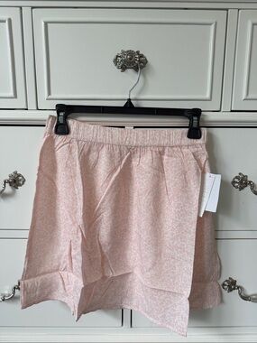 NWT Abound Pale Pink Lightweight Mini Skirt